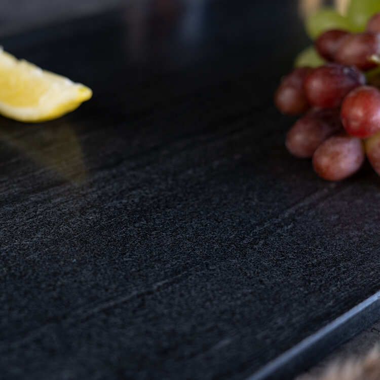 Marmeren serveerplank Fauve rechthoek 30 x 50 cm groen