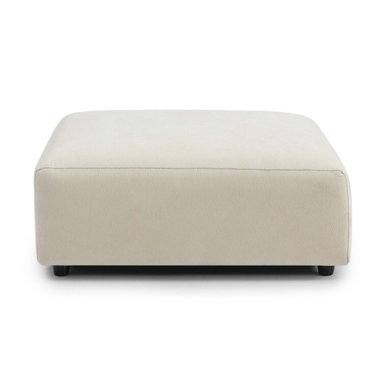 Hocker July chenille off white