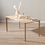 Scandinavische eettafel Cala naturel eiken 160 x 90 cm
