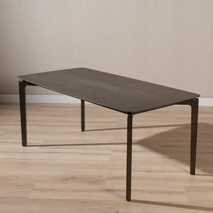 Scandinavische eettafel Cala walnoot 180 x 90 cm