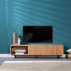 Tv-meubel Ray blank eiken 180 cm