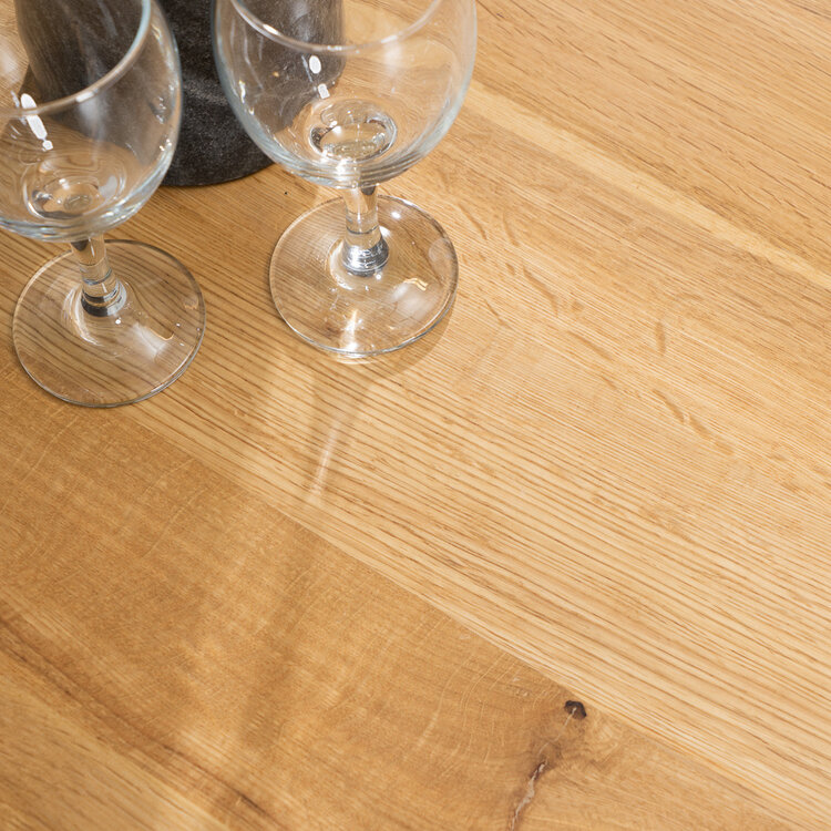 Eettafel Sven eikenhout 140 x 80 cm