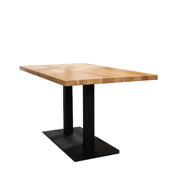 Eettafel Sven eikenhout 140 x 80 cm