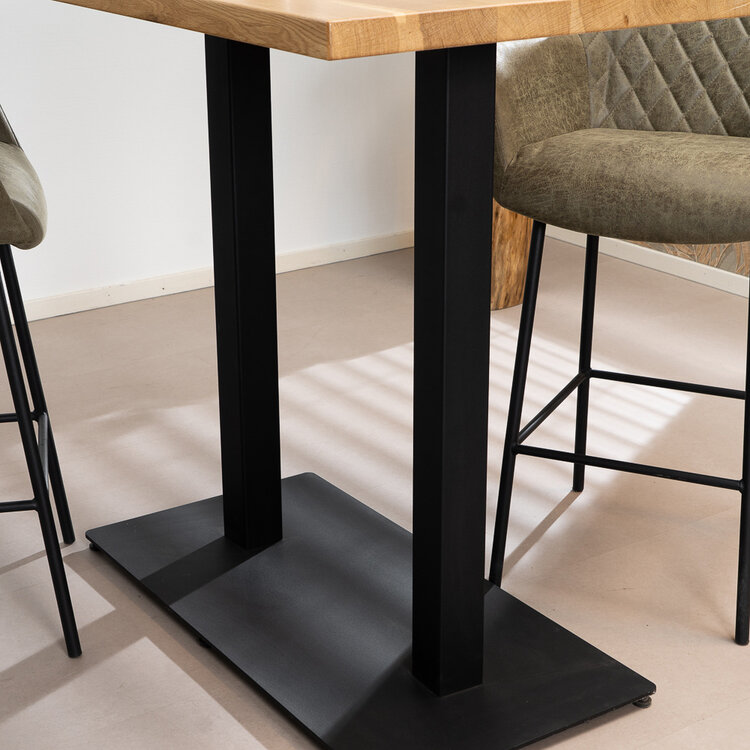 Bartafel Sven eikenhout 140 x 80 x 109 cm