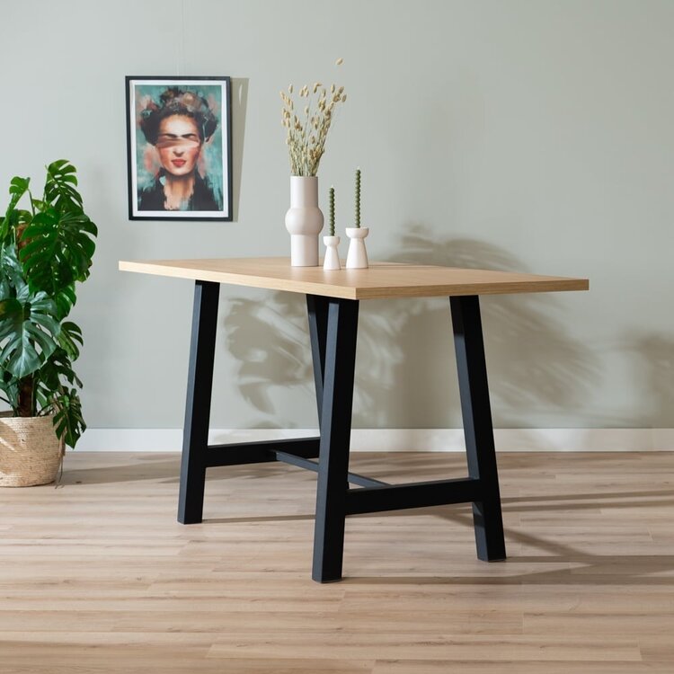 Bartafel Disa melamine eiken 220 x 90 cm