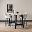 Bartafel Disa melamine beige 220 x 90 x 106 cm