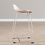 Scandinavische Barkruk Ellen taupe 66cm