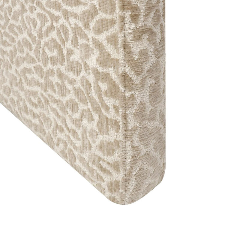 Eetkamerbank Lux leopard taupe 160 cm