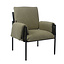 Fauteuil Urban linnen olijfgroen