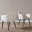 Eetkamerstoel Ciara linnen off white