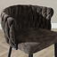 Barkruk River chenille bruin 75cm