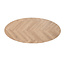 Tafelblad ovaal visgraat Mati PVC 240 x 110 cm