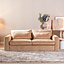 3-zitsbank Kyle chenille peach