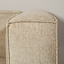 Scandinavische hoekbank Memphis taupe stof gemêleerd links