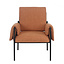 Fauteuil Urban linnen koper