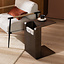 Scandinavische bijzettafel/salontafel Isla 60x35x45 walnoot
