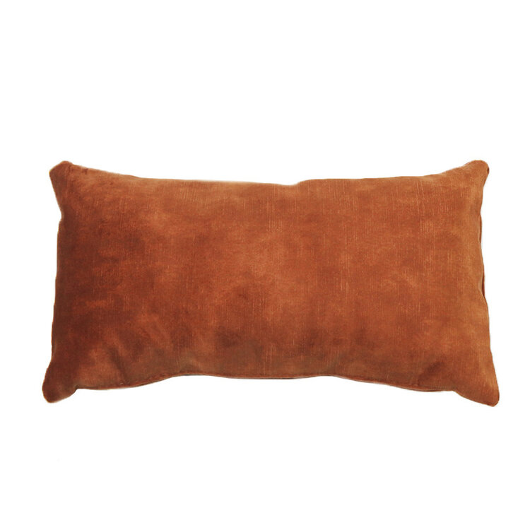 Sierkussen Beau velvet koper 25 x 45 cm