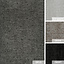 Sierkussen Myles stof gemêleerd antraciet 25 x 45 cm
