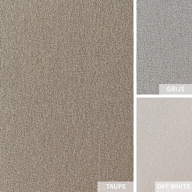 Sierkussen Scandinavisch Hilda stof taupe 25 x 45 cm