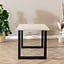 Eettafel Alec melamine beige 160 x 80 cm