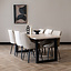 Eettafel Alec melamine beige 220 x 90 cm