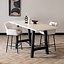 Bartafel Disa melamine beige 220 x 90 x 106 cm