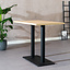 Bartafel Nils melamine eiken 140 x 80 x 109 cm