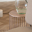 Salontafel Tygo metaal taupe