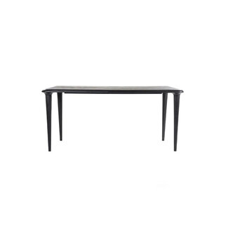 Eetkamertafel Adam zwart mangohout 250 x 100 cm