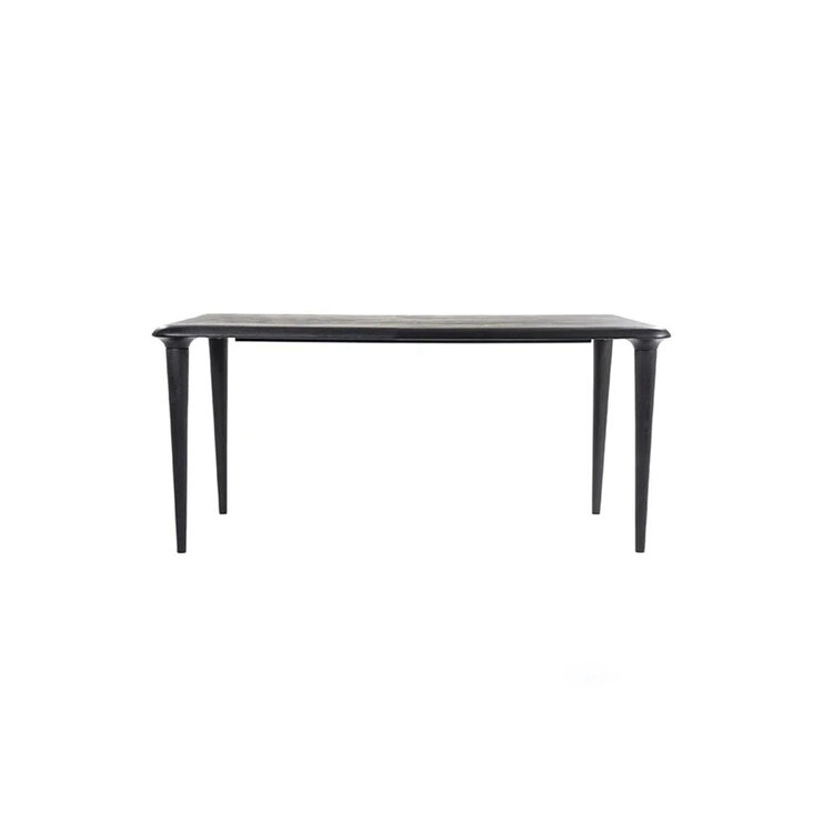 Eetkamertafel Adam zwart mangohout 250 x 100 cm