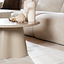 Salontafel Orion rond ø70 cm taupe