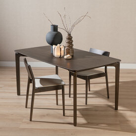 Eettafel Cala walnoot 220 x 100 cm