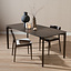 Scandinavische eettafel Cala walnoot 180 x 90 cm
