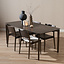 Scandinavische eettafel Cala walnoot 180 x 90 cm