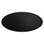 Tafelblad Roan melamine zwart ovaal 270 x 130 cm