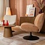 Draaifauteuil Lise chenille terracotta