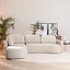 Hoekbank Vienna chenille beige links