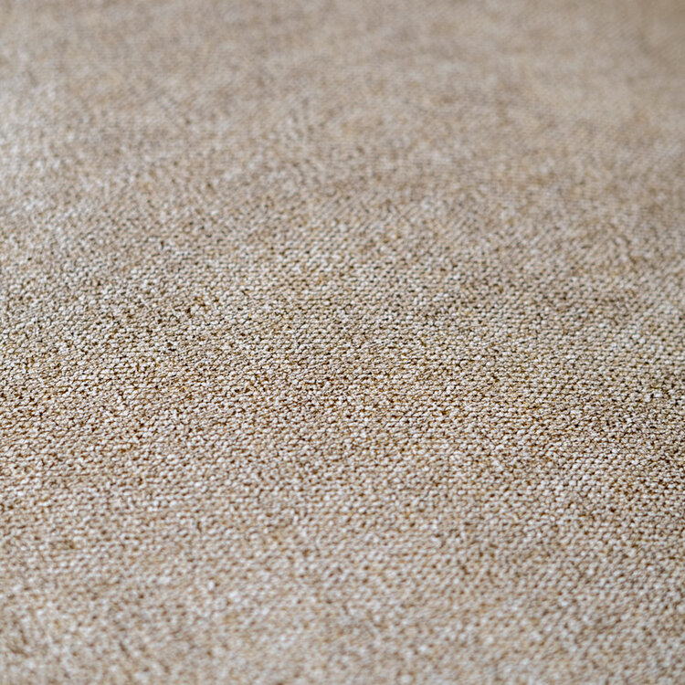 Scandinavische fauteuil Merle taupe/beige stof gemêleerd