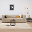 Velvet bank 3-zits Memphis beige