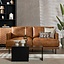 Industriële bank 2,5-zits Denver cognac