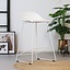Scandinavische Barkruk Ellen wit 66cm