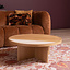 Salontafel Maeva Ø80 cm naturel eiken