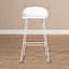 Barkruk Ellen wit Scandinavisch design 76 cm