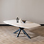 Eettafel Carl melamine beige deens ovaal 240 x 120 cm