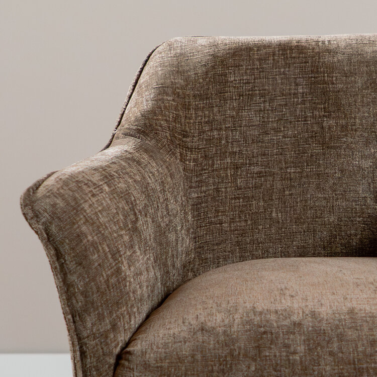 Barkruk Nubo chenille mocha 85 cm