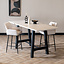 Bartafel Disa melamine beige 220 x 90 x 106 cm