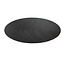 Tafelblad ovaal visgraat Nina PVC zwart 240 x 110 cm
