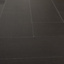 Tafelblad ovaal visgraat Nina PVC zwart 240 x 110 cm
