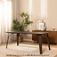 Eettafel Flint walnoot 220 x 100 cm