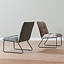 Scandinavische fauteuil Joran groen